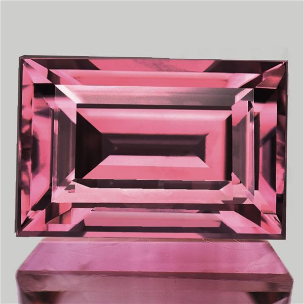 Natural Pinkish/Red Tourmaline  {Flawless-VVS1}