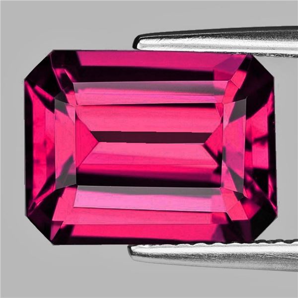 Natural Raspberry Pink Rhodolite Garnet {Flawless-VVS1}