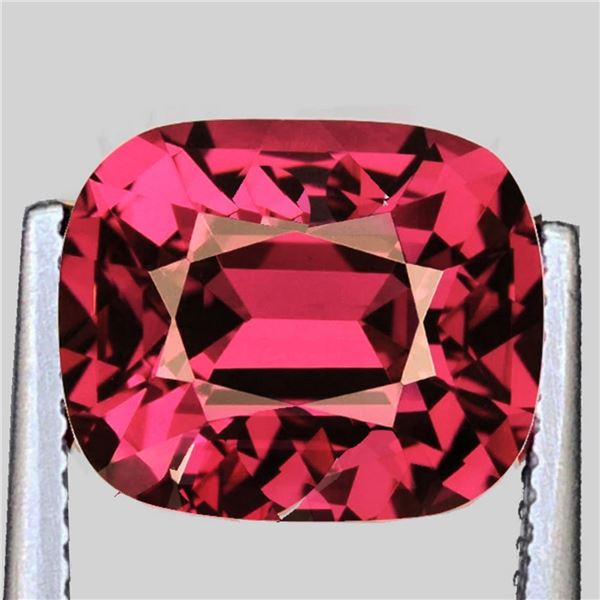 Natural Raspberry Pink Rhodolite Garnet {Flawless-VVS1}