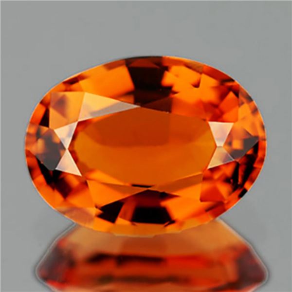 Natural Intense Orange Tourmaline {Flawless-VVS1}