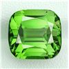 Image 1 : Natural Cushion Green Tourmaline {Flawless-VVS}
