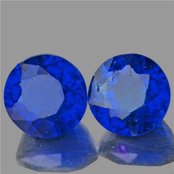 Natural Royal Blue Kyanite Pair