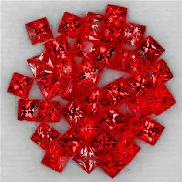 Natural Orange Red Sapphire [Flawless-VVS]