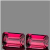Image 1 : Natural Raspberry Pink Rhodolite Garnet Pair [Flawless-VVS]
