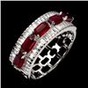 Image 1 : Natural Pigeon Blood Red Ruby Ring