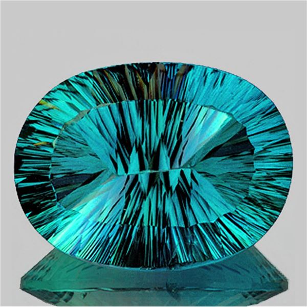 Natural Greenish/Blue Fluorite {Flawless-VVS1}