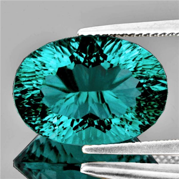 Natural Greenish/Blue Fluorite {Flawless-VVS1}