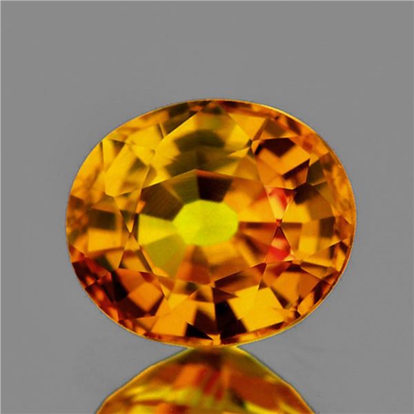 Natural Golden Yellow Sapphire [Flawless-VVS]