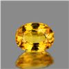 Image 1 : Natural Oval Yellow Sapphire [Flawless-VVS]
