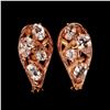 Image 1 : Natural Pear Morganite Earrings