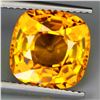 Image 1 : Natural Intense Yellow Cushion Sapphire [Flawless-VVS]