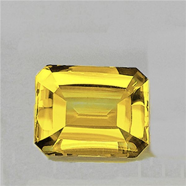 Natural Yellow Sapphire [Flawless-VVS]