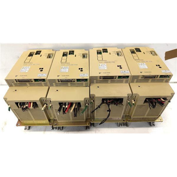 (4) Yaskawa #SGDM-30AC-SD1-PY8 Servopacks