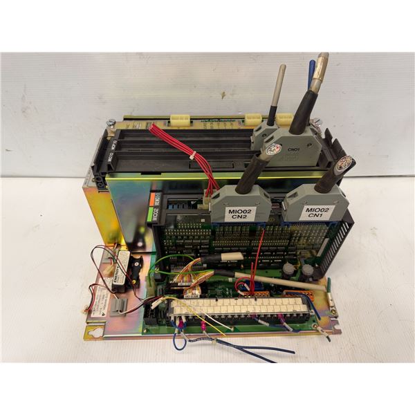 Yaskawa Rack #JZNC-MRK30-1E w/Power Supply & Boards