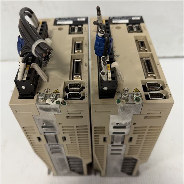 (2) Yaskawa #SGDS-08A12AY27 Servopacks
