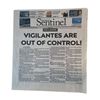 Image 1 : Arrow TV Series (2012-2020) - The Star City Sentinal Newspaper "Vigilantes"