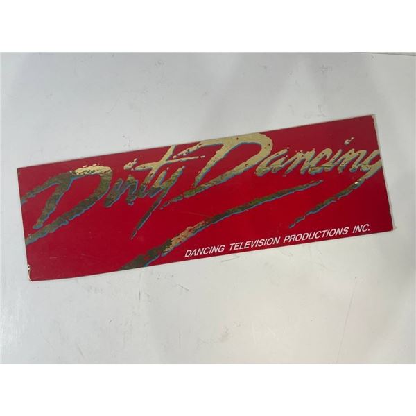 Dirty Dancing (1987) - Crew Used Dashboard Parking Permit Card