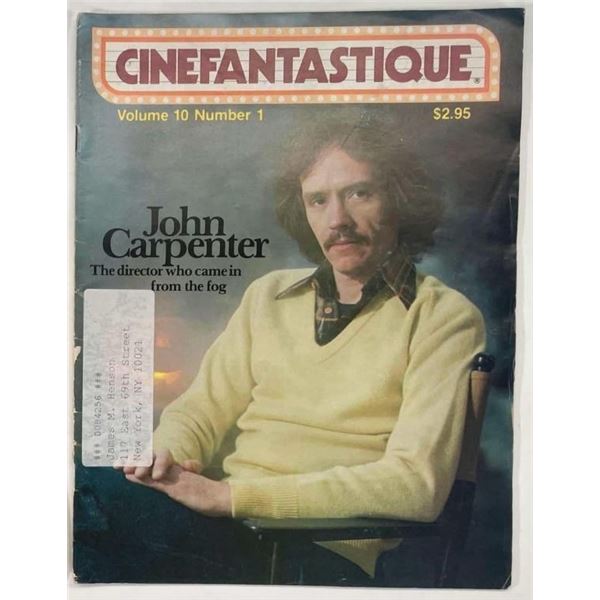 Cinefantastique Magazine Owned by Jim Henson (John Carpenter)