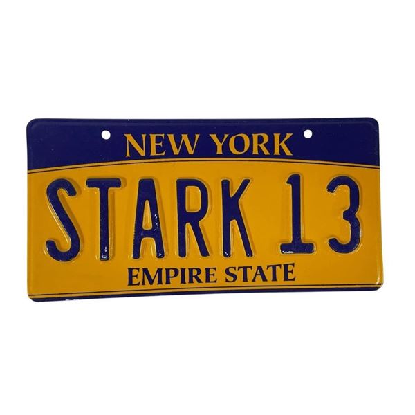 Iron Man Cinematic Universe - STARK 13 License Plate