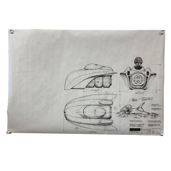 Stargate SG-1 (1997-2007) - Production Blueprint "Alien Pod" Season 4