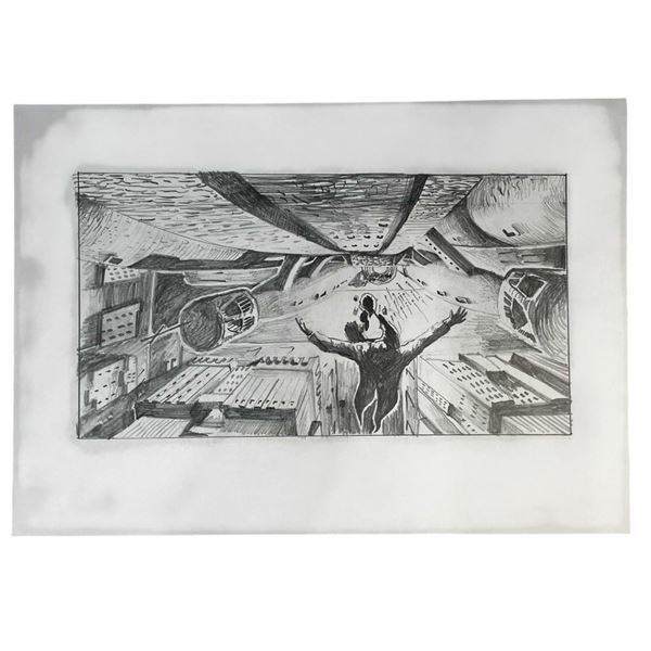 Batman (1989) - Hand Drawn Storyboard (Julian Caldow)