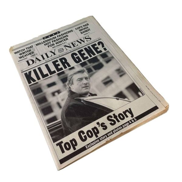 City by the Sea (2002) - Robert De Niro Newspaper