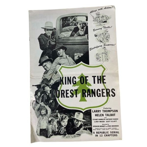 King of the Forest Rangers (1946) - Press Book