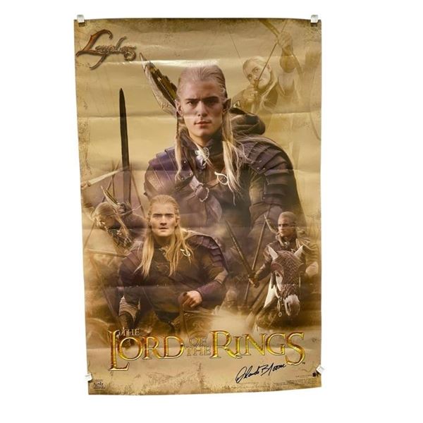 The Lord of the Rings (2001-2003) - Orlando Bloom Signed Poster