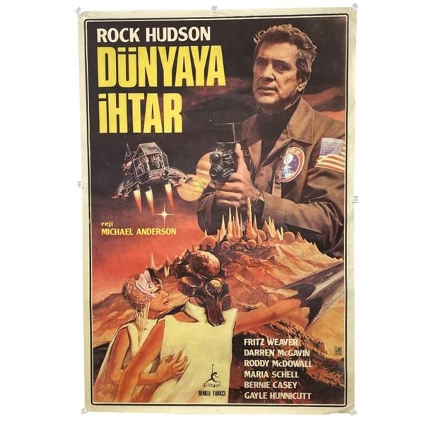 The Martian Chronicles (1980) - Large Turkish Movie Poster (26 1/2" x 39 1/2")