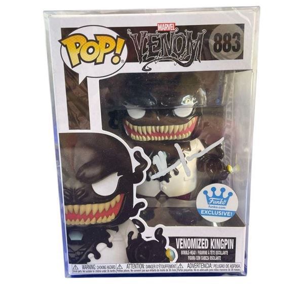 Venomized Kingpin Funko Pop Signed by Vincent D'Onofrio