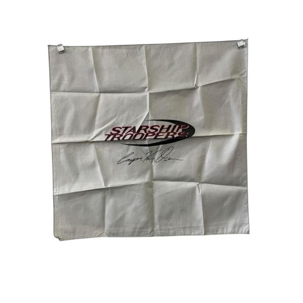 Starship Troopers (1997) - Crew Gift handkerchief From Casper Van Dien