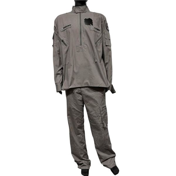 The Belko Experiment (2016) - Guard (Julio Nava) 2-Piece Guard Bullet Hole Costume