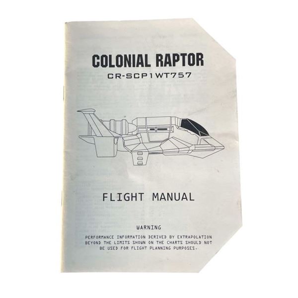 Battlestar Galactica (2004 - 2009) - Colonial Raptor Flight Manual