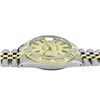 Image 8 : Rolex Mens 36MM 2Tone Yellow Gold And Steel 18K Gold Pyramid Diamond Bezel Datej