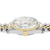 Image 4 : Rolex Mens Two Tone Silver Index Fluted Bezel Jubilee Band Datejust Wristwatch