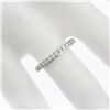 Image 3 : Tiffany & Co. Plat 0.30 ctw Channel Diamond 2.6mm Petite Stack Wedding Band Ring