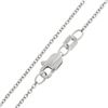 Image 7 : NEW 14k White Gold.60 ctw Round Pave Diamond Boxy Cross Slide Pendant & 18 Chain
