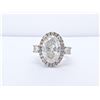 Image 1 : 6.30 ctw Diamond Ring - 14KT White Gold
