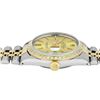Image 4 : Rolex Mens 2 Tone Champagne Index Diamond Bezel Datejust Wristwatch With Rolex B