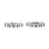 Image 5 : New 14k White Gold 0.48 ctw Round Brilliant Cut Prong Set Diamond Halo Jackets