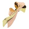 Image 3 : Retro Vintage 14K Pink & Green Gold Polished Finish Fancy Bow Ribbon Pin Brooch