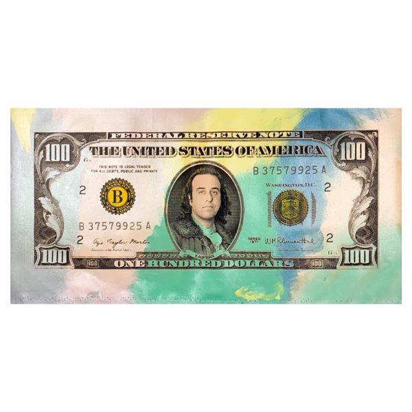 Kaufman $100 by Steve Kaufman (1960-2010)