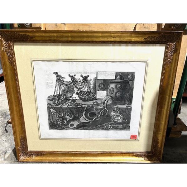 1700 Engraving de ROMA by Giovanni Piranesi