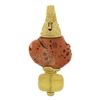Image 3 : Denise Roberge 22k Yellow Gold Coral w/ Rondelle Citrine Enhancer Pendant
