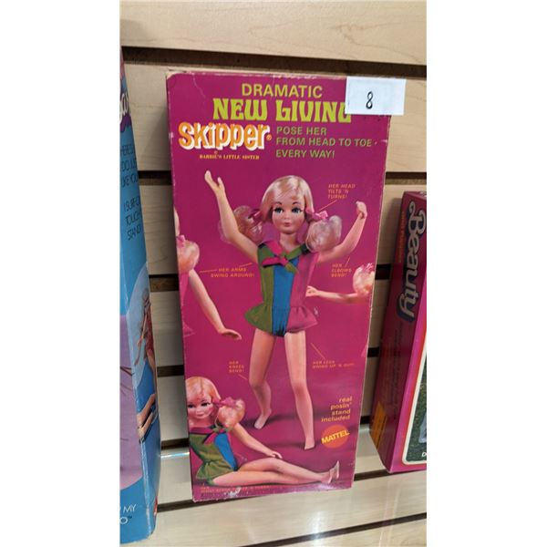 MATTEL DRAMATIC NEW LIVING SKIPPER 'BARBIE'S LITTLE SISTER' DOLL