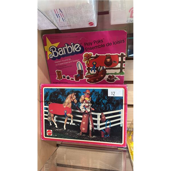 MATTEL PLAY PAKS 'WESTERN ROUND UP'