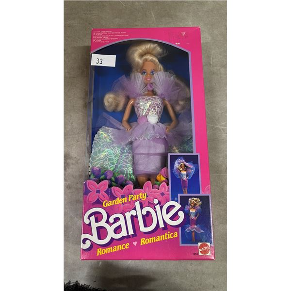 MATTEL 'GARDEN PARTY ROMANCE' BARBIE