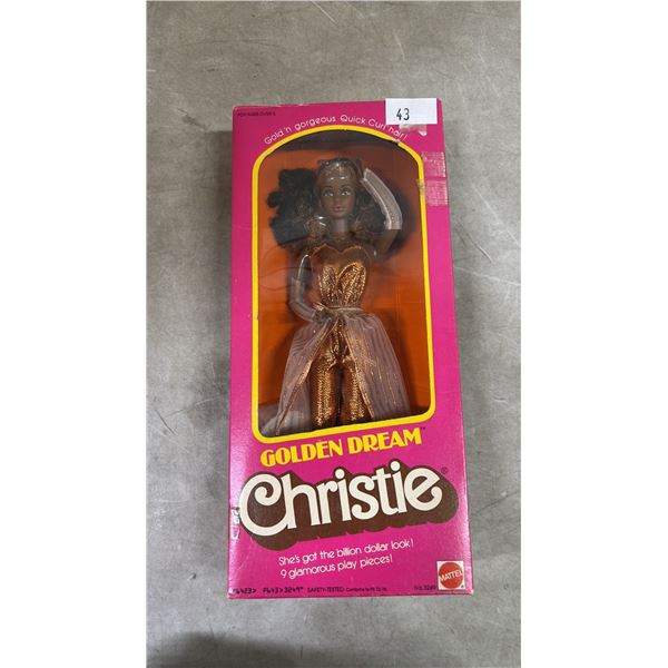 MATTEL 'GOLDEN DREAM CHRISTIE' BARBIE