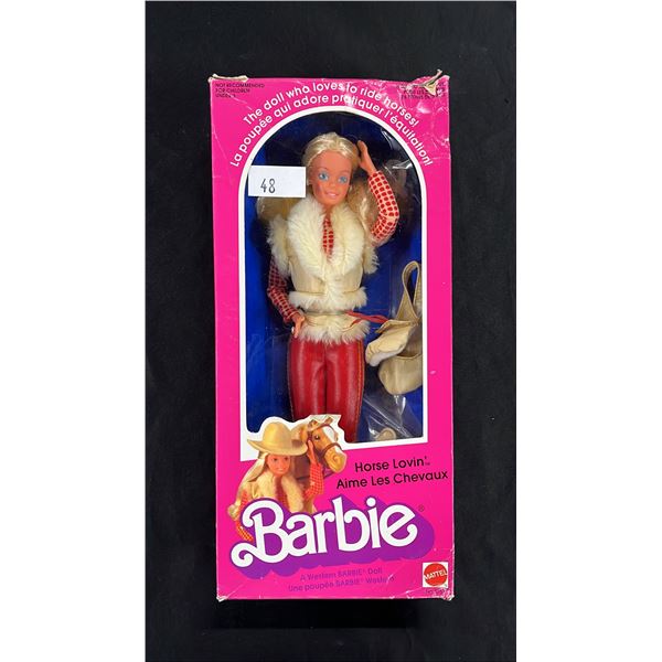 MATTEL 'HORSE LOVIN' BARBIE