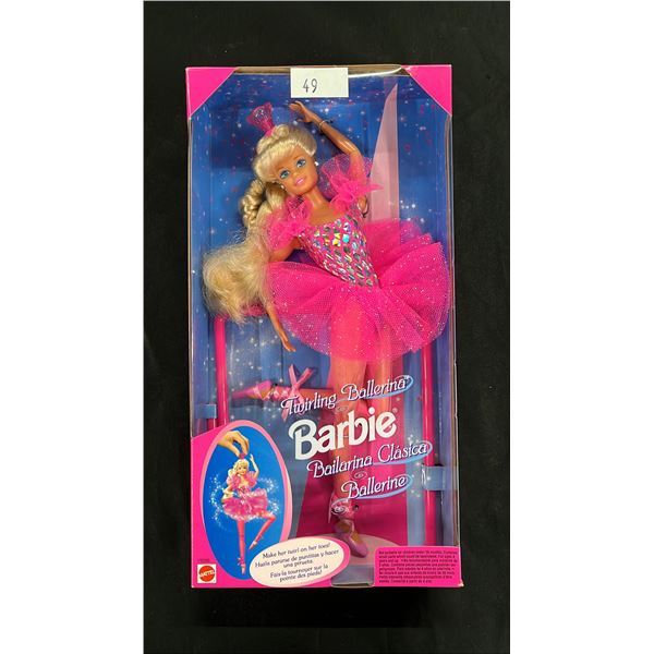 MATTEL 'TWIRLING BALLERINA' BARBIE